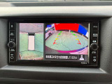 駐停車には便利なアラウンドビューモニター搭載。サイドモニターの切り替えも可能です。