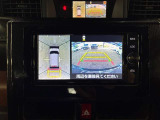 パノラミックビューモニター(全周囲モニター)です☆おクルマを空から見たように表示します。
