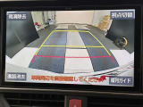 車庫入れもお任せのバックカメラ付き!