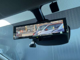 荷物をたくさん載せても後ろの確認が出来る便利なスマートルームミラー!