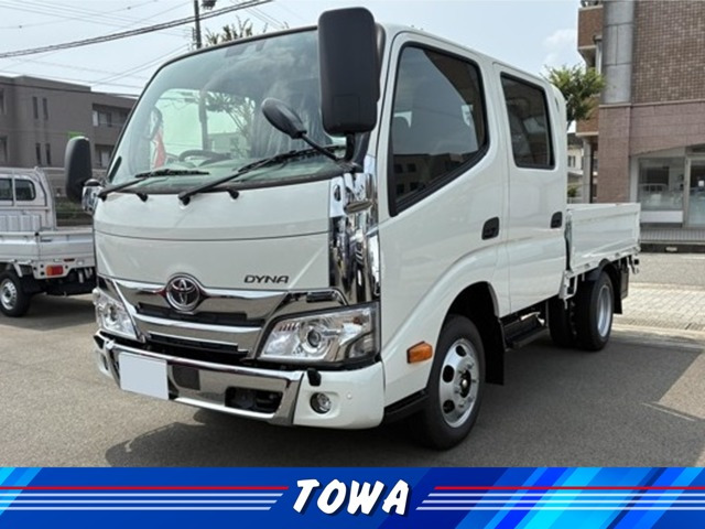 ダイナ 3.0DT4WDダブルキャブ1.3t木製フルJ/L