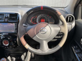 ◆◆◆nismo専用本革・アルカンターラ巻きステアリングです。