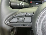 ステアリングスイッチ装備!運転しながら手元でオーディオの操作などができます。