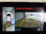 パノラミックビューモニター付きです。全方向の確認ができて安心です。