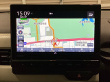 ナビゲーションはフルセグTV、インターナビ対応のGathers純正メモリーナビを搭載しています。Bluetoothオーディオ機能がありますので、スマートフォンなどの音楽も再生できます。