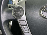 ステアリングスイッチ装備!運転しながら手元でオーディオの操作などができます。