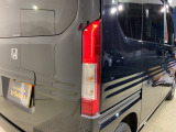 視認性がいいテールランプ。後続車にも存在をアピール。