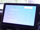CD・DVD(再生機能)・ブルートゥース等を使用することができます。