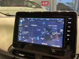 純正大画面ナビです。フルセグTVやBluetoothなど機能も充実しています。