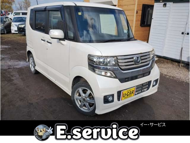 N-BOXカスタム G 4WD 車検2年 ワンセグカーナビ