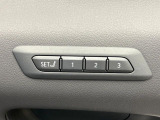 【メモリー機能付きパワーシート】ドライバーごとに設定したシート位置を記憶して、ボタン一つで切り替えできる便利な機能!運転する方が複数名いらっしゃるご家庭におすすめです♪