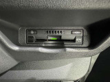 ETC車載器付きです。高速道路の料金所もスムーズに通過できます。