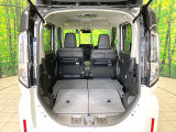 普段のお買い物や通勤、送迎等に十分な荷室スペースを確保しております。セカンドシートを倒すと、大きな荷物の積載も可能です♪