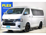 改良後9型ハイエースワゴンGL がそりん2WD 内装架装familiar 10人乗り 専用ベットキット フロア施工 専用テーブル  Bi-Beamヘッドライト !
