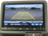 リアワイドカメラシステム!従来の視野に加えて、後方側方を約180&deg;まで見えるワイドビューと、後方を真上から見たような視野で駐車時などに便利なトップダウンビューの3つの視野があります!