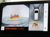 バックガイドモニターを装備しています、車庫入れもラクラクです。パノラミックビューモニターを搭載しています、上からの画像も表示されます。