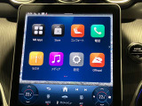 新しくなったセンターコンソールはスマートフォンを操作するような感覚でナビから車両の設定までが可能です。