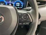 前方の車との車間を設定し、スピードを上げたり緩めたりを自動で行ってくれる追尾式の「レーダークルーズ」。上級装備の一つです!高級車にしかつかない嬉しい機能です。
