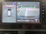 上空から見下ろしているかのように駐車できるアラウンドビューモニター。車庫入れや縦列駐車に役立ちます。