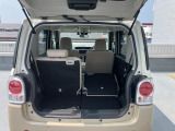 リヤシートも全車消毒済み。シートを倒すとゆったりとした室内空間に★レジャーにショッピングに大活躍!シートは左右別々に動くのでアレンジいろいろ!