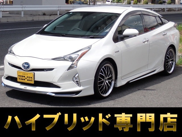 プリウス 1.8 A モデリスタ 社外19in ナビ地デジカメラ