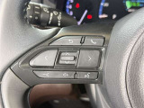 【ステアリングスイッチ左】前方から目を離すことなく操作することが可能です。