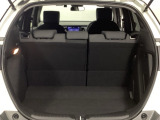 トランクの広さは、どうです、たくさんの荷物が積めますよ。