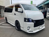 ハイエース 2.7 GL ロング ミドルルーフ エアロ・アルパインBIGX11・フリップダウン
