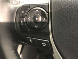 【ステアリングスイッチ】左です。ハンドルから手を離さず、運転に集中したまま手元でオーディオ操作等ができます。