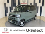 N-BOXジョイが入庫しました!弊社で使用していた令和6年式のデモカーです!走行1,951km、グレードは「ターボ ホンダセンシング」、ボディカラーは、ボタニカルグリーンパール・ブラックです!