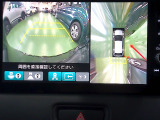 マルチビューカメラシステム。前後左右にカメラがついているのでとっても安心ですね。
