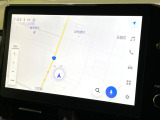 【10.5インチナビ付ディスプレイオーディオ】大画面のディスプレイはAppleCarPlayやAndroidAutoが利用可能。大きな画面でスマホナビアプリ等が利用いただけます♪
