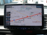 地図や映像がとても見やすいアルパイン11インチフローティングナビ付き!