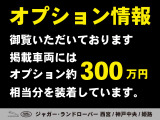 多数のメーカーオプションが装着されています。詳細につきましては、弊社スタッフまでお問い合わせ下さいませ。