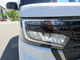 明るいLEDヘッドライトで、夜道も安心して運転して頂けます。