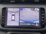 車の上から見下ろしたような360度見えるアラウンドビューモニター搭載してます!狭い駐車場や暗い場所でも安心して駐車出来ます!