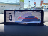 360度ビューモニター。高解像度で歪みの少ない自然な映像へ!より手に取るように周りの状況が把握できます!