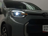 高輝度で点灯速度が速く、しかも消費電力の少ないLEDヘッドライトが装備されています!LEDの明るい光が走行中の視界の確保をサポートして、夜のドライブがより楽しく安全に運転できます♪