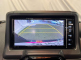 見えづらい車体後方部を映像で映し出してしっかりサポート!難しいバック駐車も安心です♪