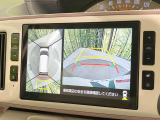 【パノラマモニター】専用のカメラにより、上から見下ろしたような視点で360度クルマの周囲を確認することができます☆死角部分も確認しやすく、狭い場所での切り返しや駐車もスムーズに行えます。