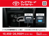 充電用ポートがType-C仕様への変更可能