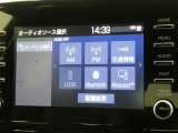 ディスプレイオーディオを装備。スマホとクルマをつなぐことで、これまでのナビに加えて、いろんなサービスが楽しめます。