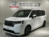 全国納車可 第三者機関証明書付 H SENSING 最長5年保証 ワンオ-ナ- ナビLXM-237VFLi TV RカメラCD録音 BTオ-ディオ DVD装備のステップワゴン e:HEVスパーダ入庫!