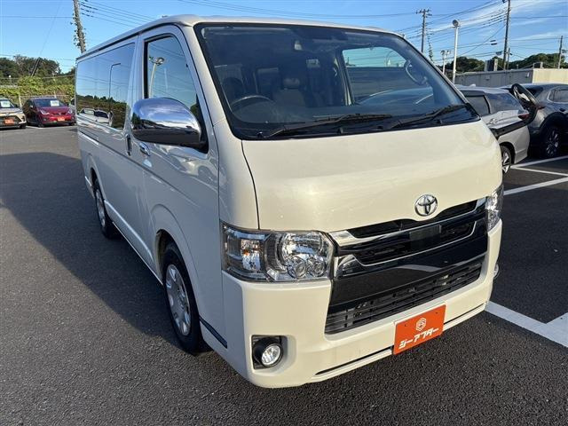 ハイエースバン 2.8 スーパーGL ダークプライム ロング ディーゼル 禁煙車 社外ナビ ...