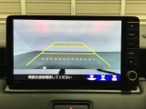 バックでの車庫入れも安心です! リアカメラが付いているバックモニター付のナビを装備しております。操作線もついており距離感も画面から確認できます。
