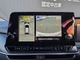 アラウンドビューモニター装備で、バックや縦列駐車の際に上から見た映像があなたをサポート!