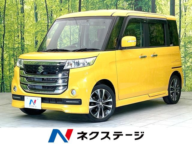 スペーシアカスタム Zターボ デュアルカメラブレーキサポート 