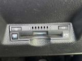 ETC車載器付きです。高速道路の料金所もスムーズに通過できます。