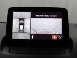 狭い場所での駐車やすれ違いなどでより的確な運転操作に役立つ360&deg;ビューモニターが装備されています。