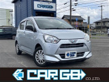 CARGO瑞穂店が自信を持っておすすめする2018年式ミライース660L SAです。落ち着いたシルバーの外装に、ヘッドライトやフロントグリル、フロントスポイラーが引き締まった印象を与えます。ホイール